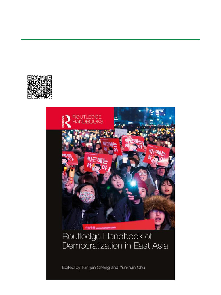 Routledge Handbook of Democratization in East Asia, 1st Edition ISBN ...
