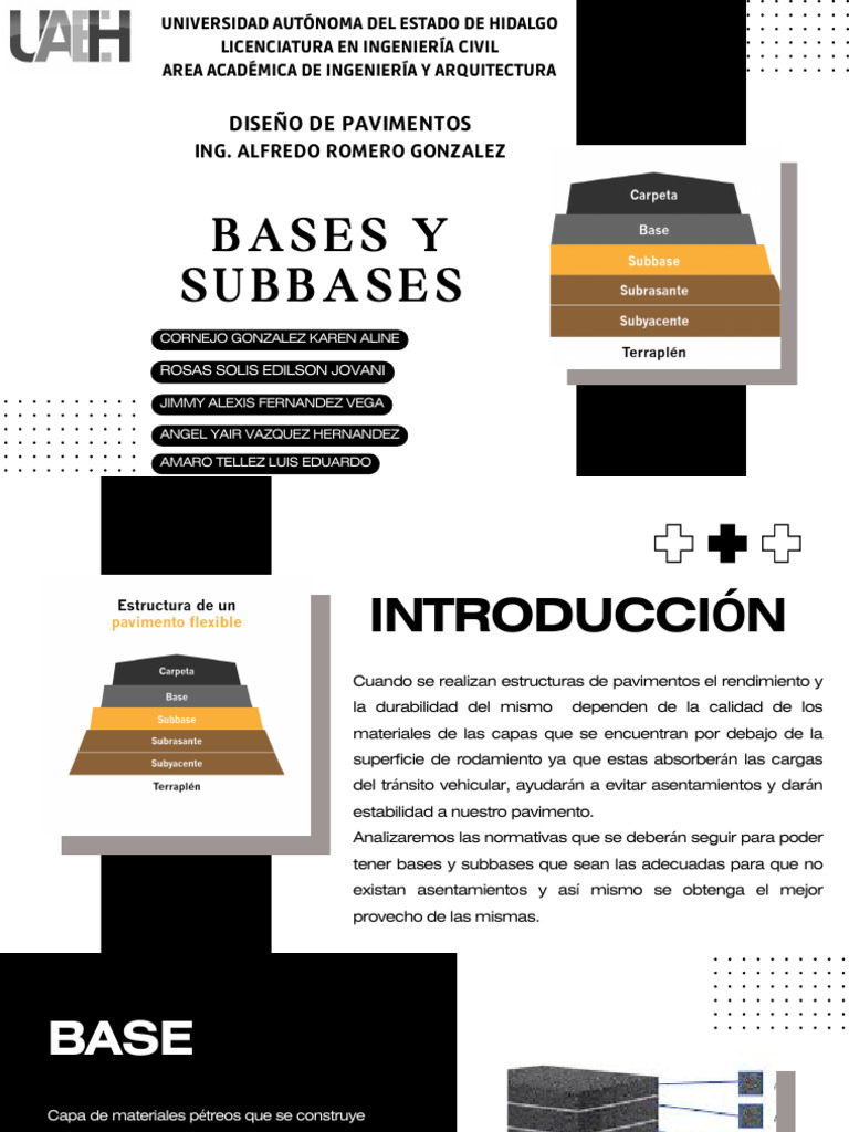 Bases Subase | PDF | Entorno natural | Hormigón