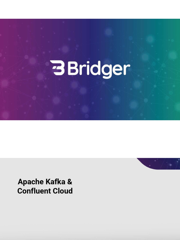 Apache Kafka e Confluent Cloud | PDF | Computação em nuvem | Informática