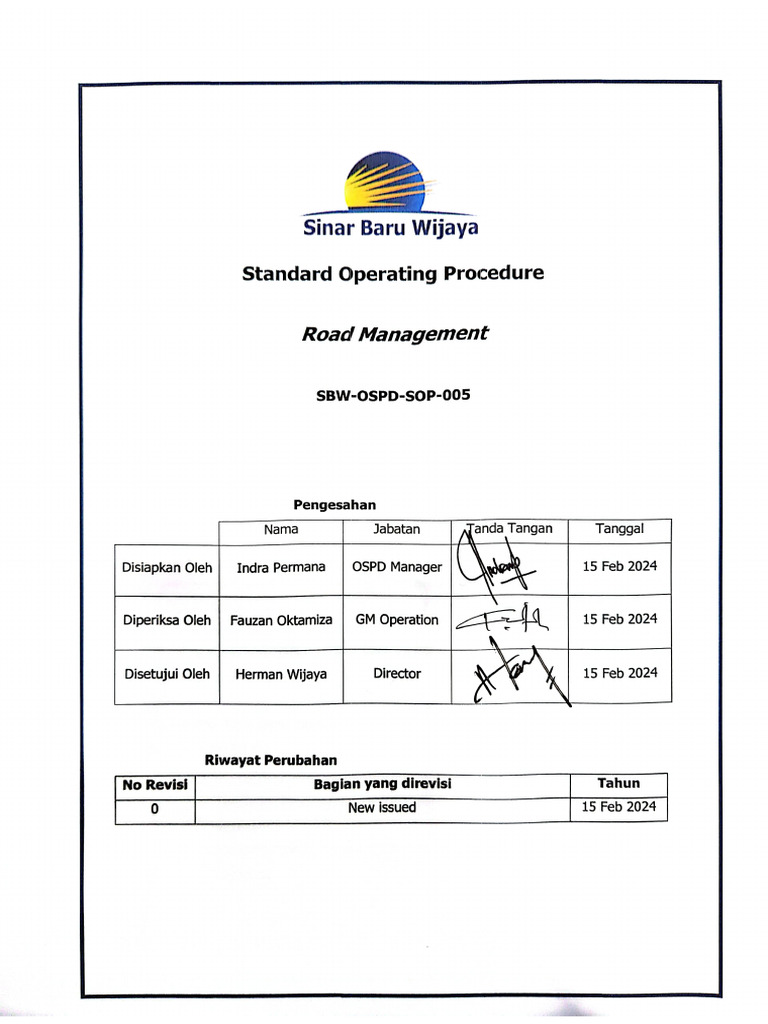 Road Management | PDF
