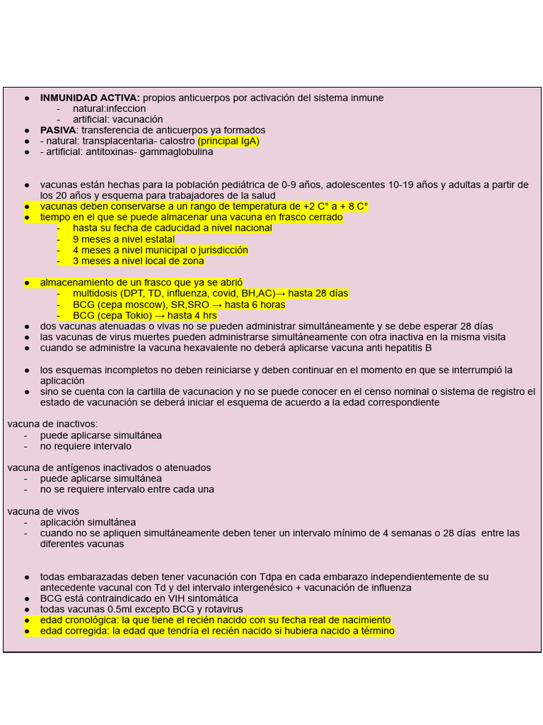 VACUNAS | PDF | Salud pública | Vacunación