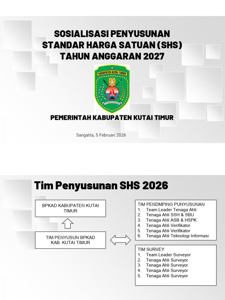 Materi SHS Kutim 2027 | PDF