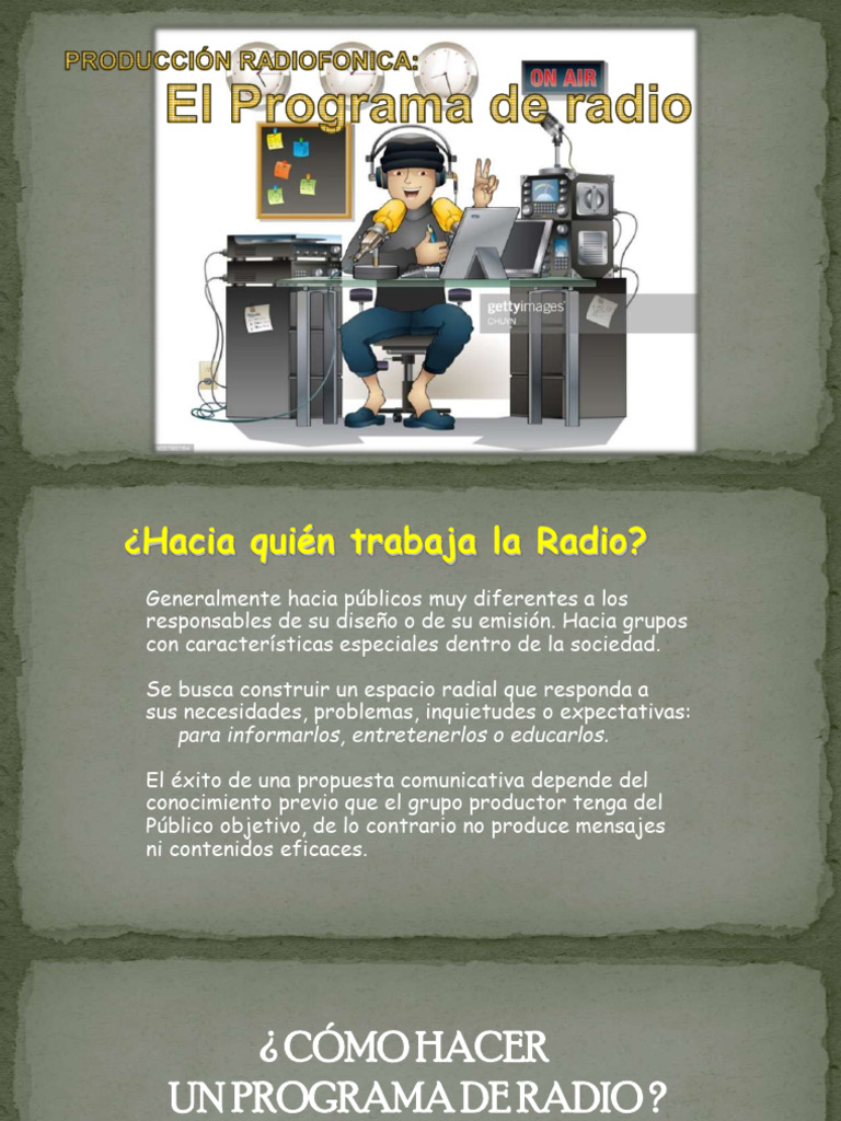 El Programa de Radio | PDF | Radiodifusión