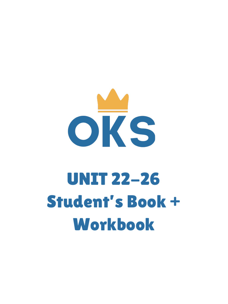Unit 22 - 26 Student Book + Workbook | PDF | Samuel | Jonah