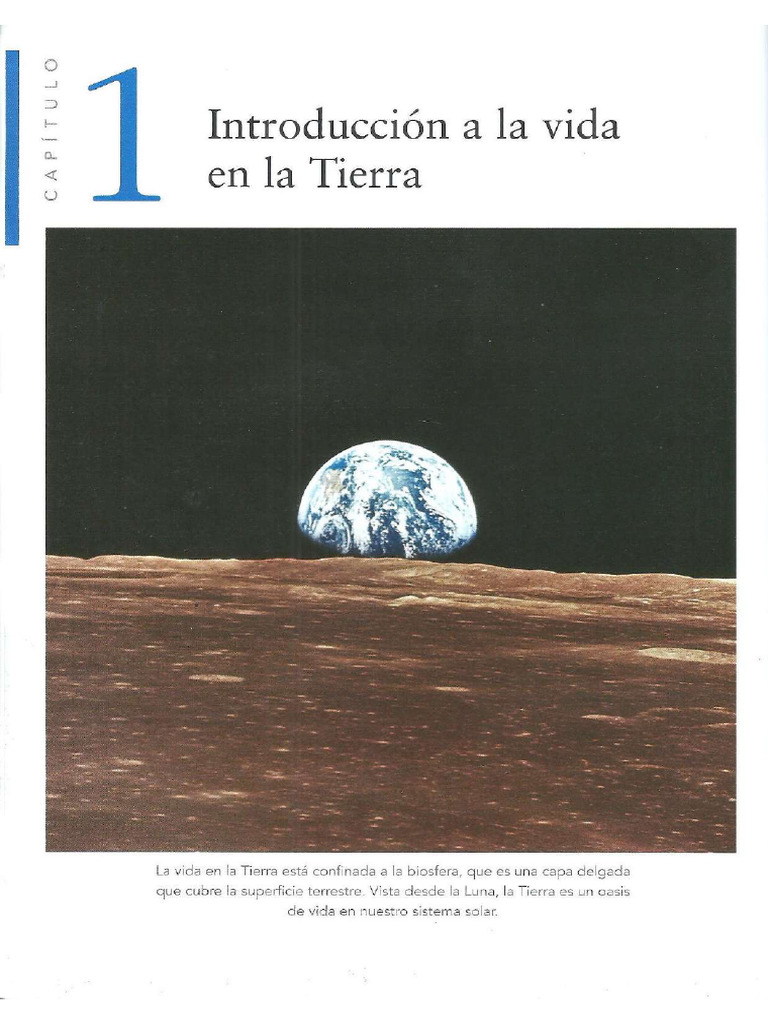 Cap. 1 - La Vida en La Tierra - Audesirk | PDF