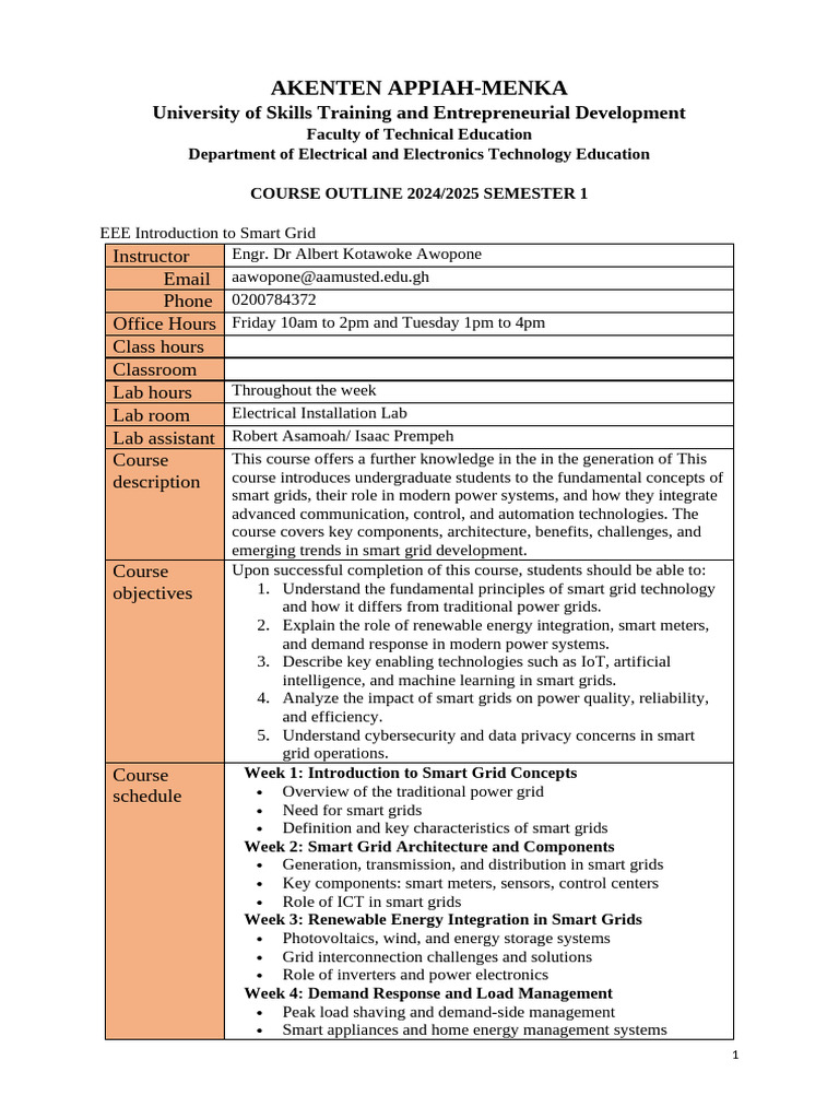 Introduction To Smart Grid | PDF | Smart Grid | Electrical Grid
