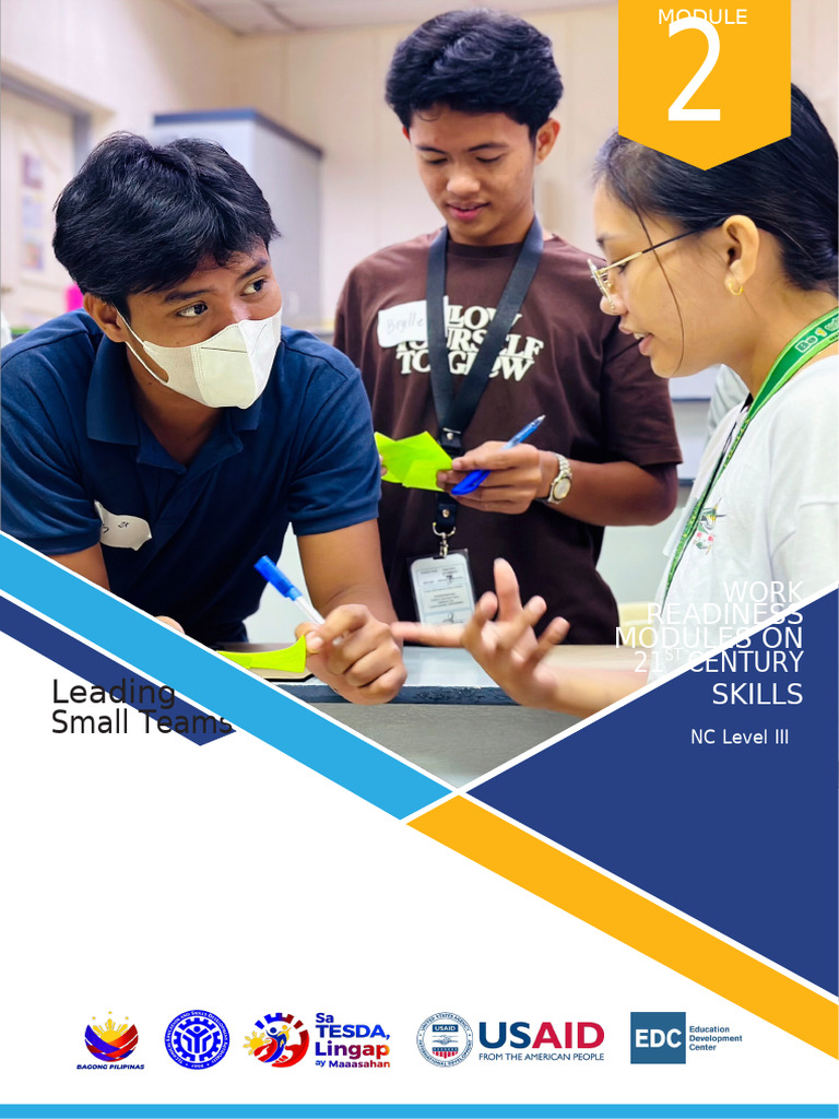 NC III - Module 2. Lead Small Teams - Final | PDF | Leadership ...