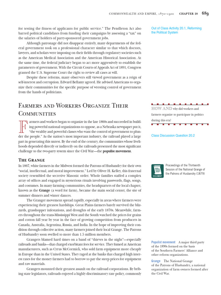 APUSH Textbook 689-694 | PDF