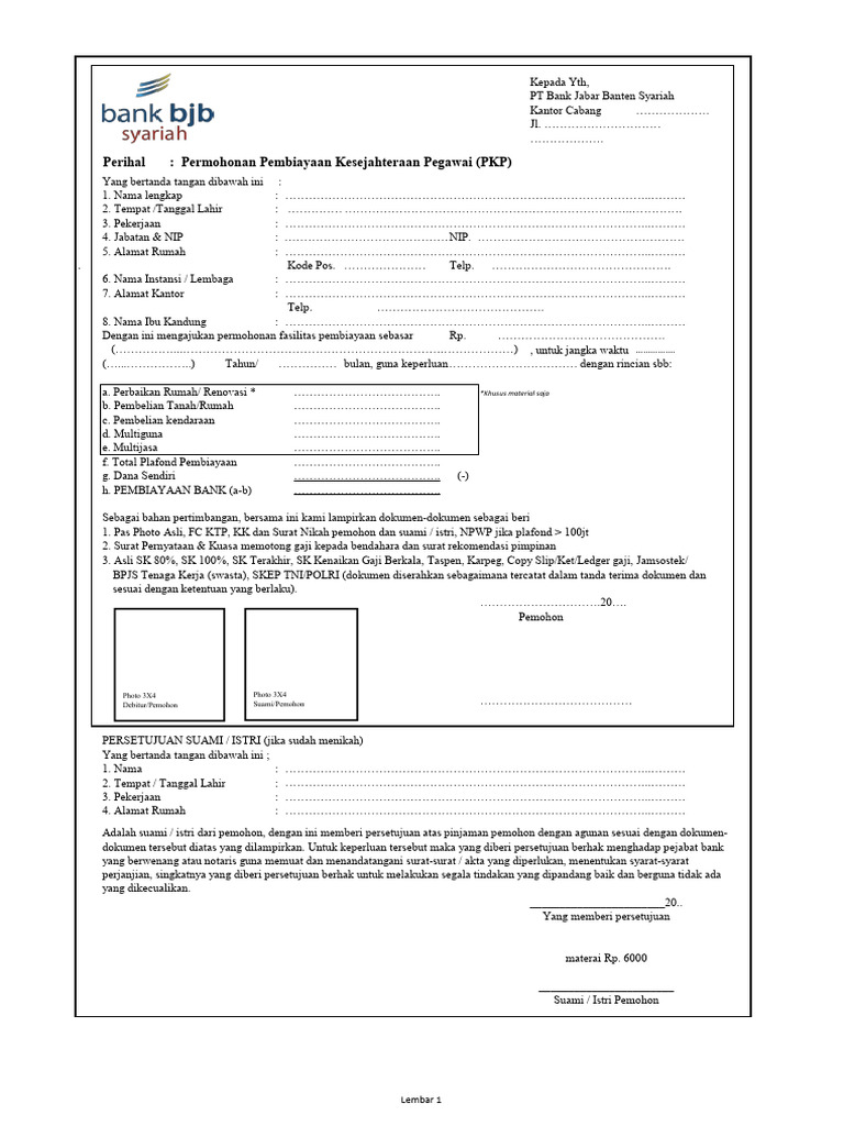 Form PKP 115 Bo 2 Swasta | PDF