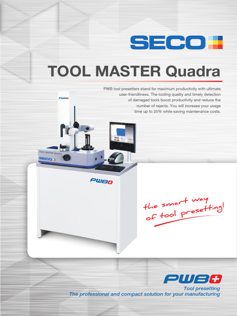SECO_Tool Master Quadra_EN [preview] | PDF