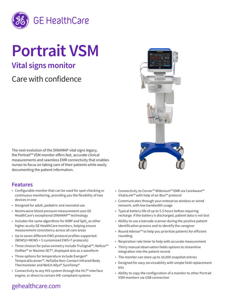 Spec Sheet Portrait VSM DOC2839814 2023-06-21 | PDF | Barcode ...