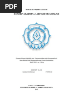 Download Fiqh Muamalah - Akad by rodifa SN99547659 doc pdf