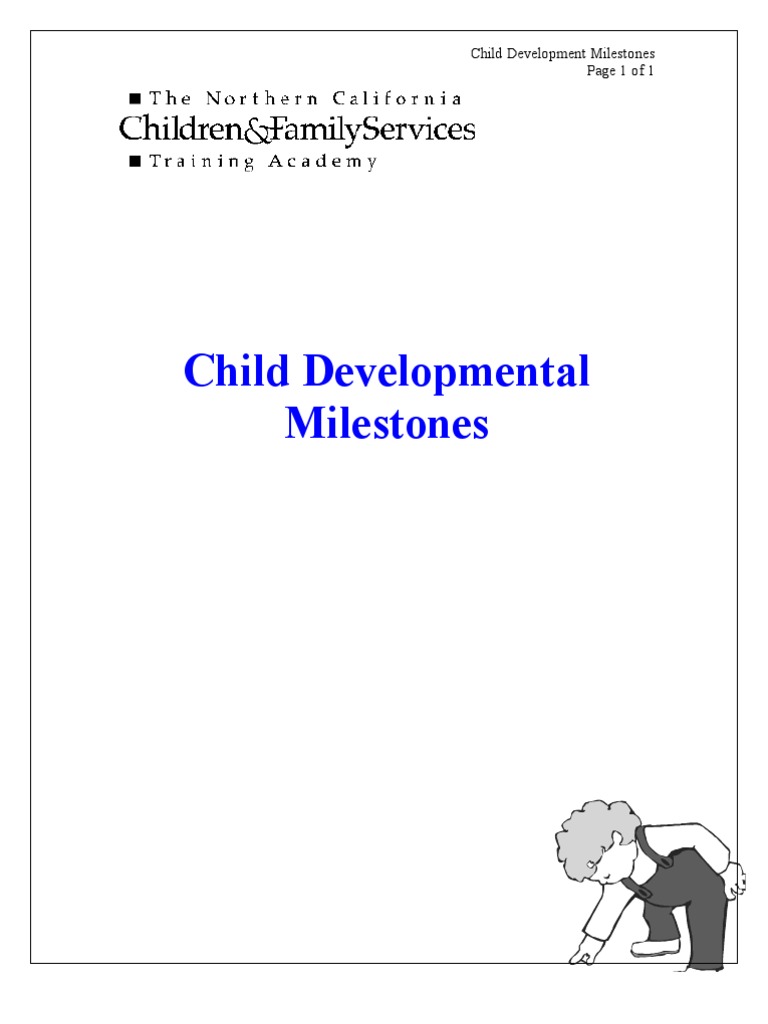 Child Development Milestones Overview | PDF | Child Development ...