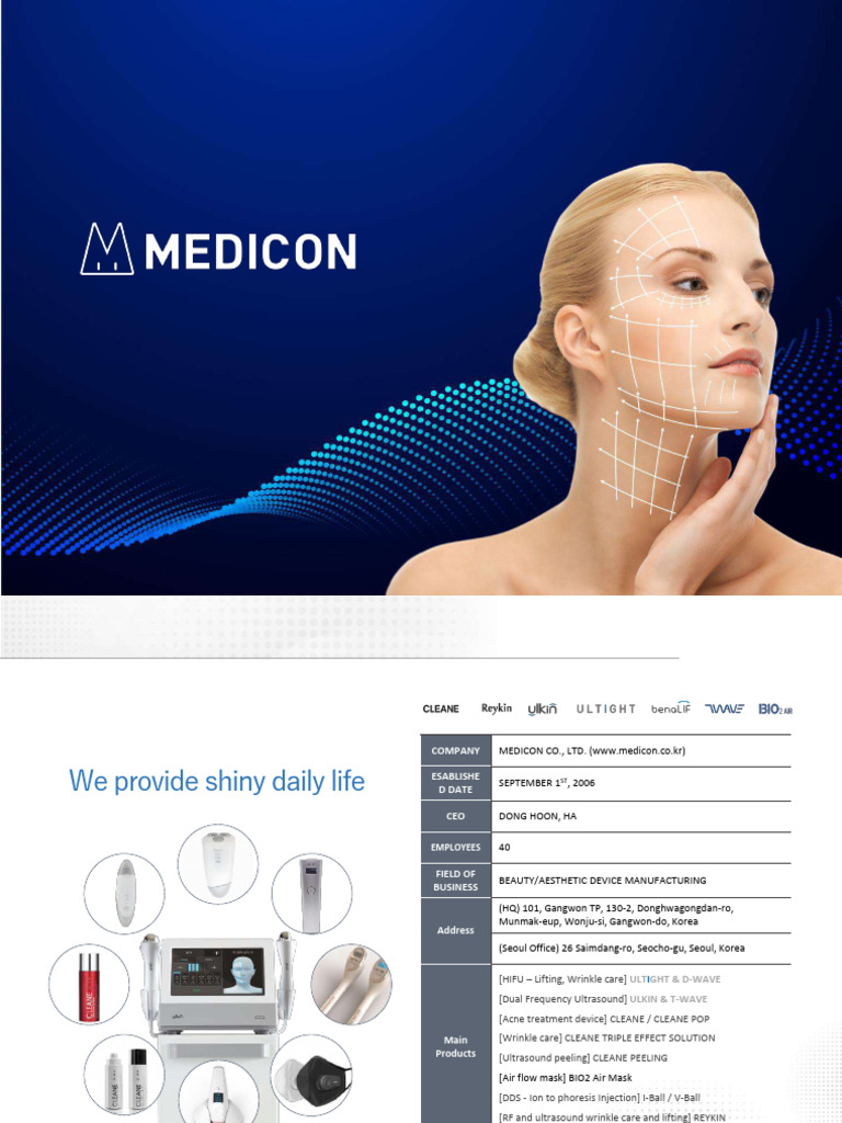 메딕콘EN Compressed | PDF | Ultrasound | Skin