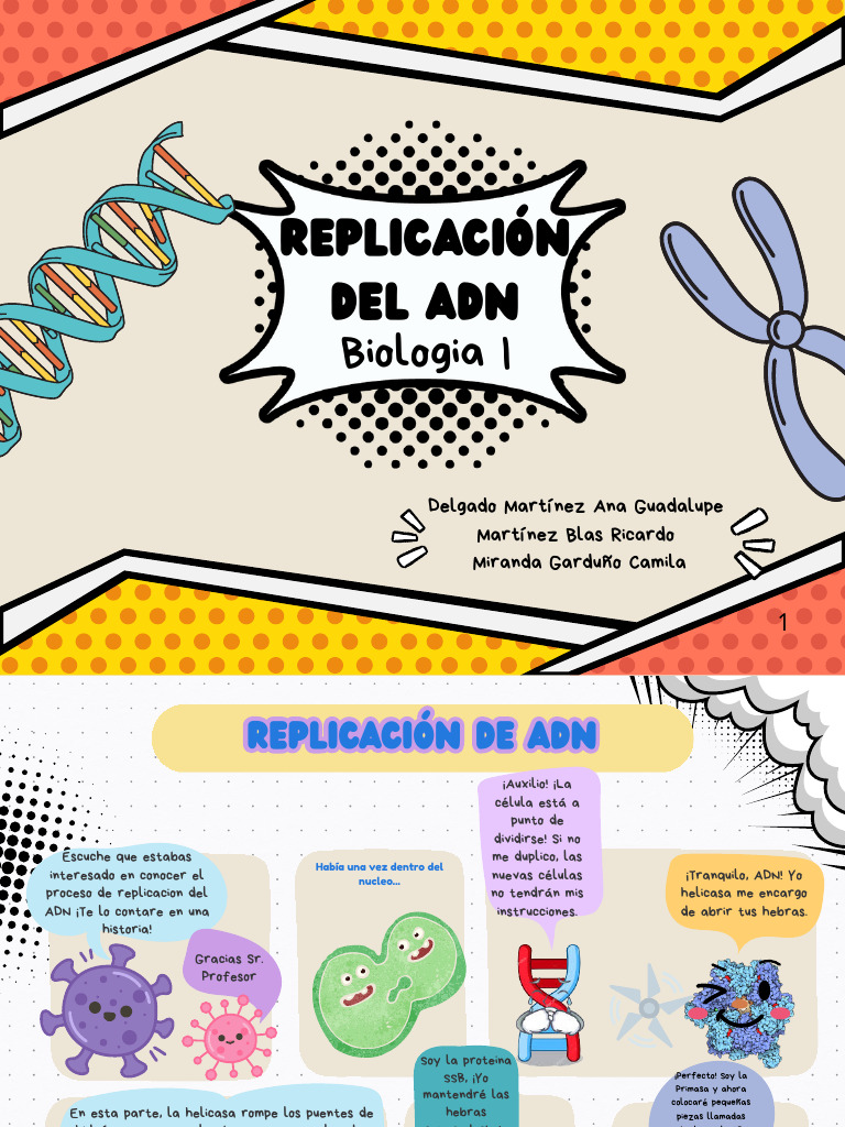 Replicación Del ADN - 20251027 - 213359 - 0000 | PDF | Replicación De ...