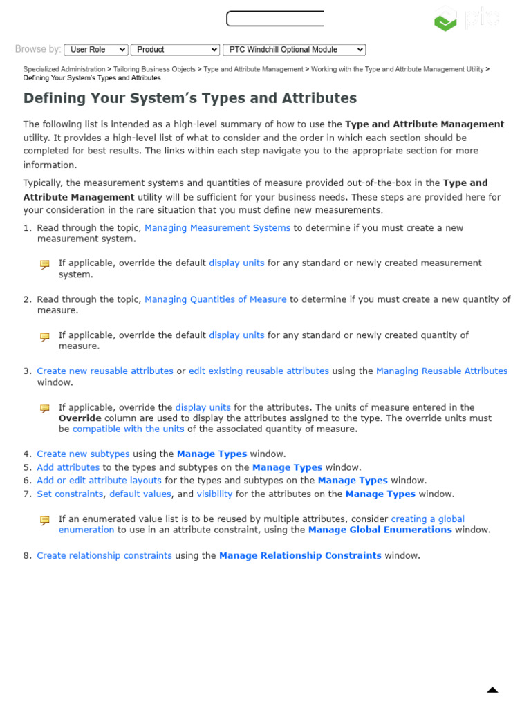 Defining Your System's Types and Attributes | PDF | Computing | Software