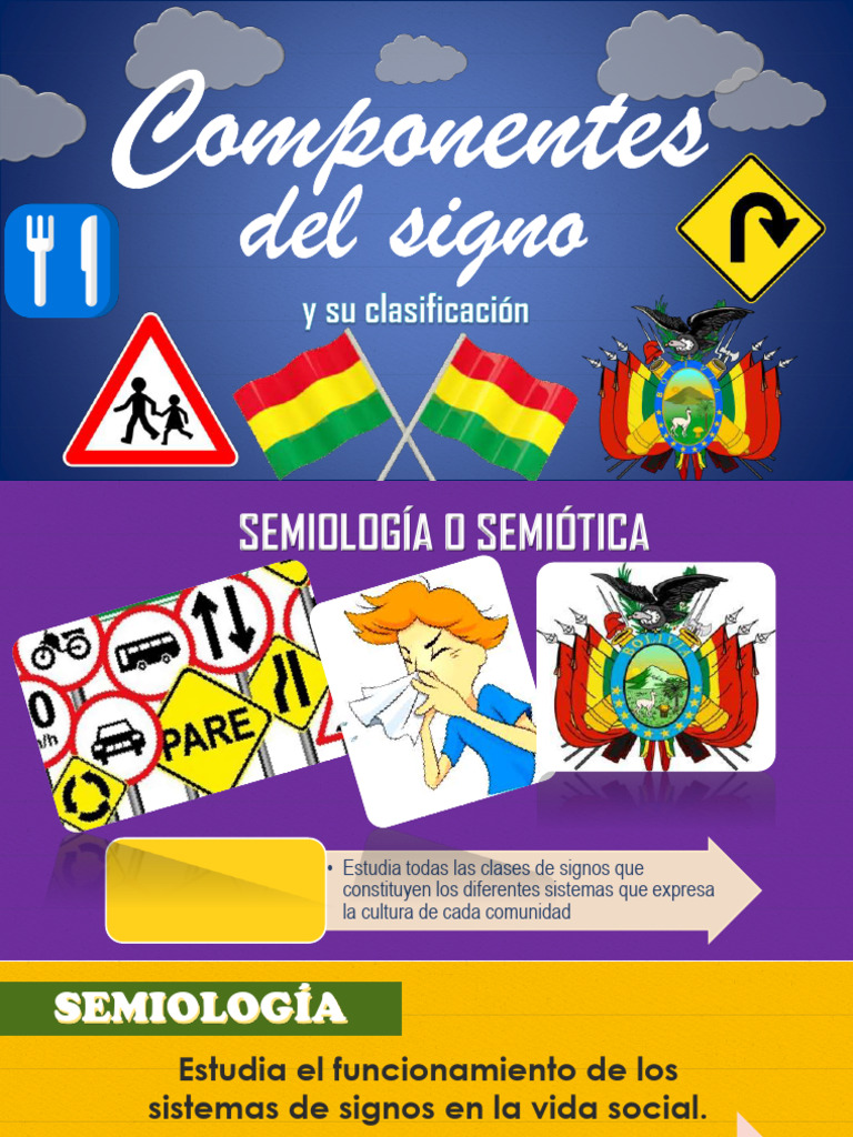 Componentes Del Signo Linguistico y Su Clasificación - 103237 | PDF ...