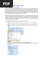 Download Cara Membuat Mail Merge Di Ms Word 2007 by Pak Tri SN99549489 doc pdf