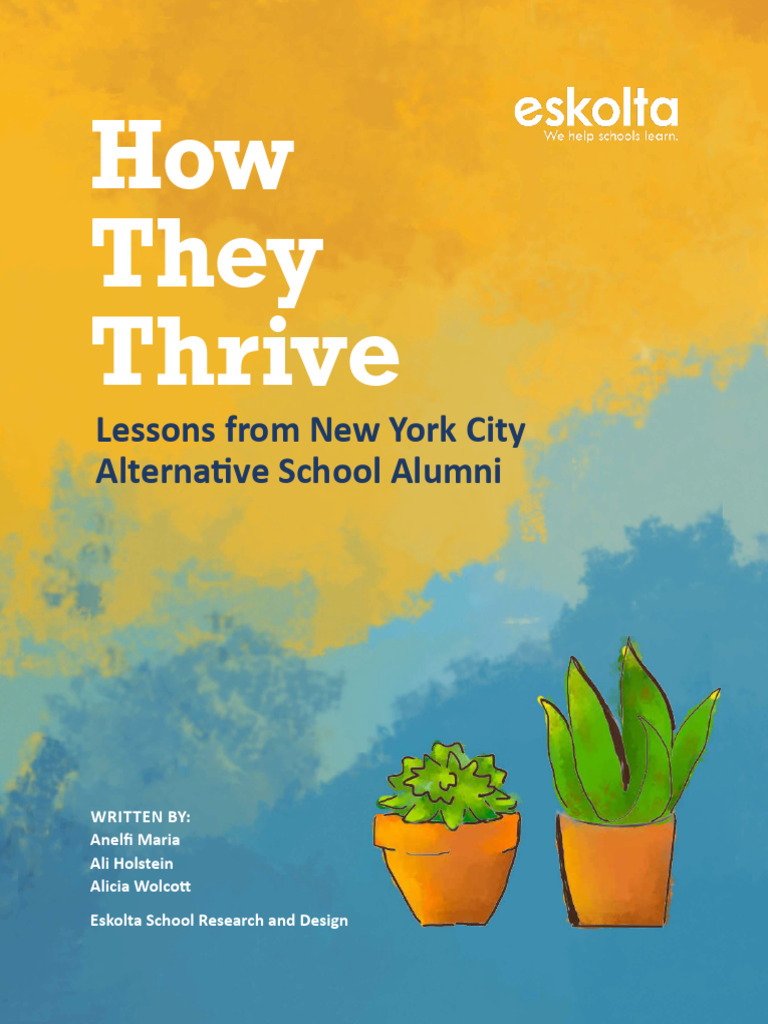 How They Thrive | PDF | Schools