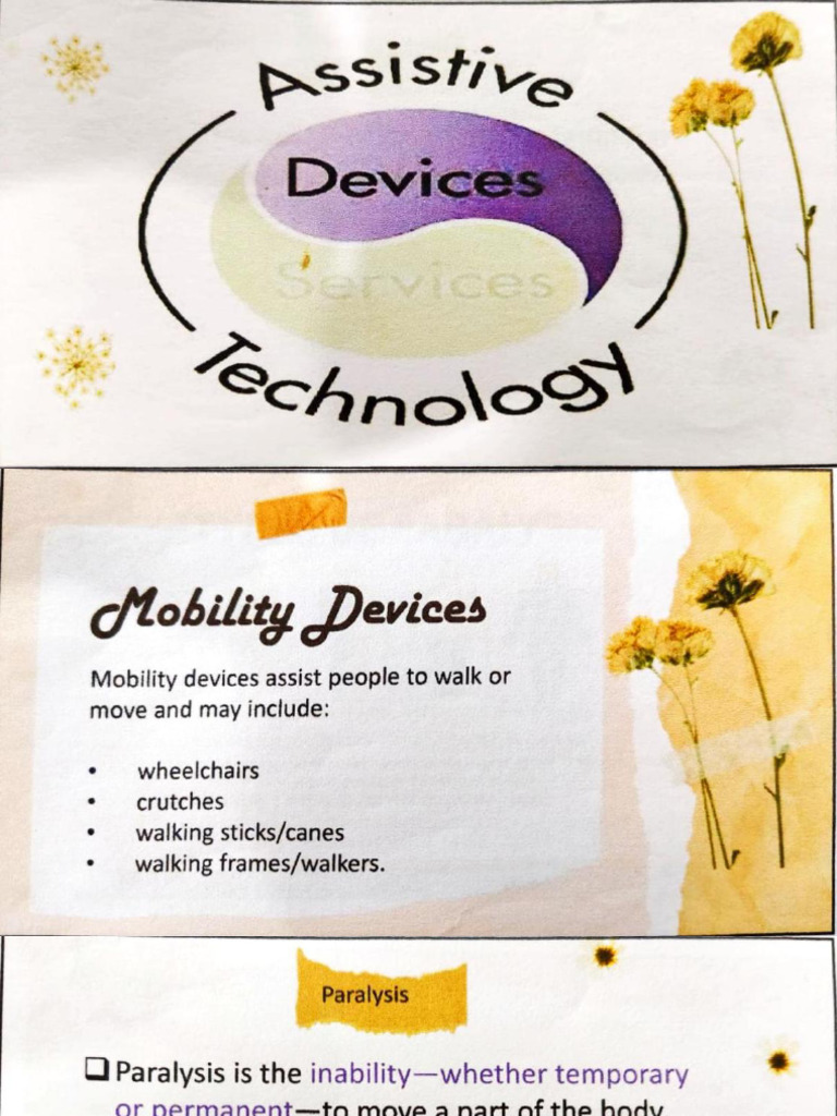 Assistive Devices (Photocopy Version) | PDF