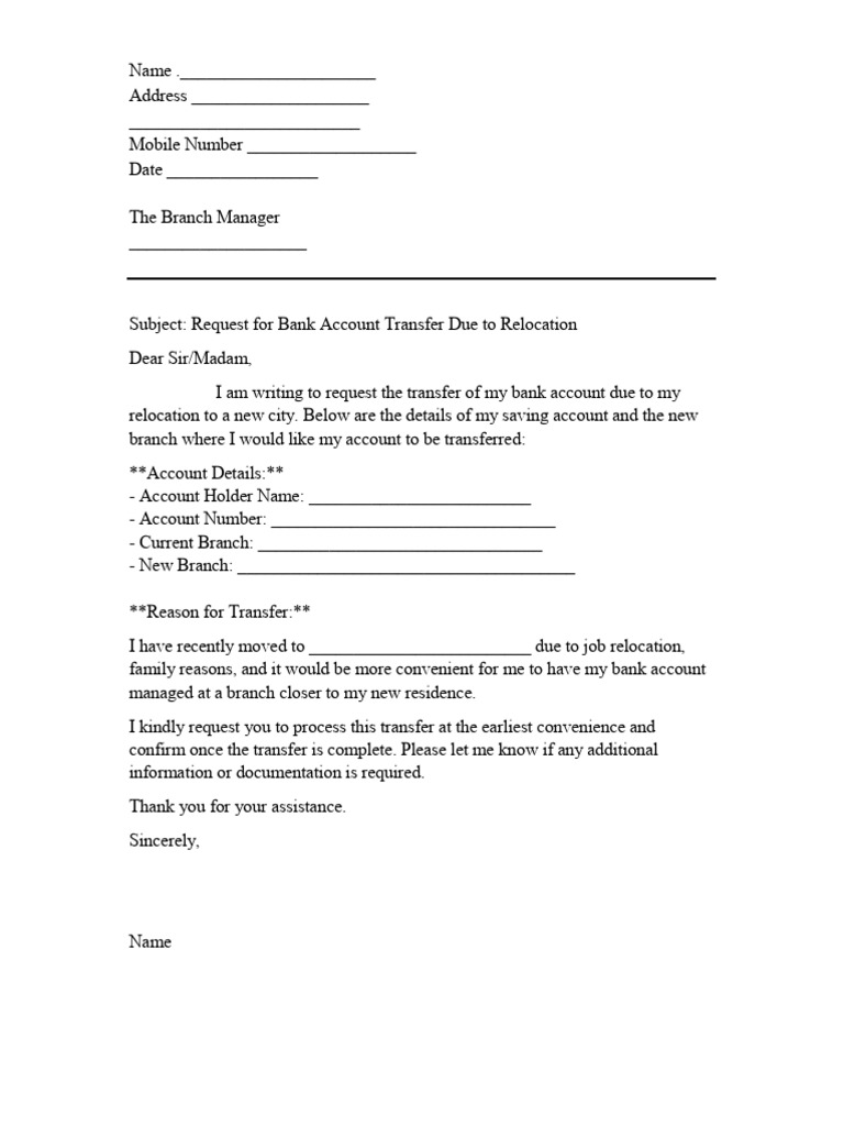 Account Transfer | PDF
