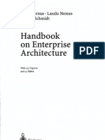 Handbook On Enterprise Architecture: Peter Bernus - Laszlo Nemes Giinter Schmidt