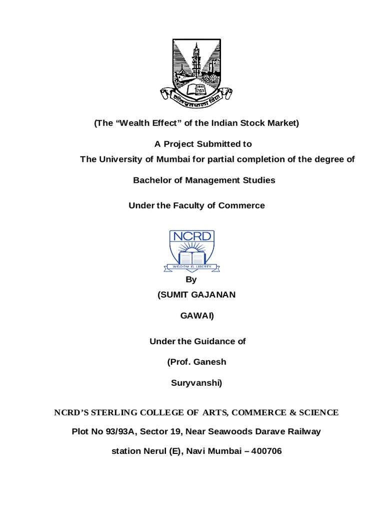 Stock Exchange | PDF | Stock Market | Consumption (Economics)