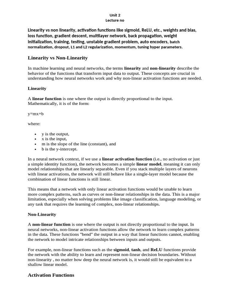 Unit 2 Machine Learning | PDF | Computational Science | Statistical ...