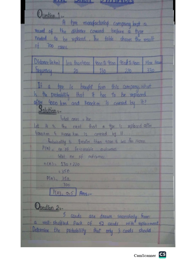 Statistics Solved Paper 2024 Spring W | PDF