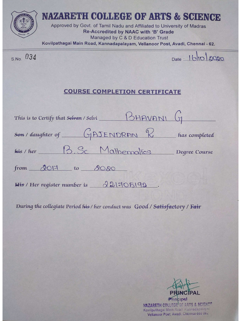 Course Completion Certificate | PDF