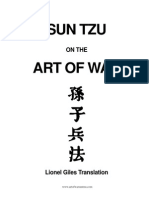 Sun Tzu Art of War: On The