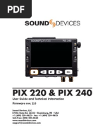 PIX 220 & PIX 240: User Guide and Technical Information Firmware Rev. 2.0