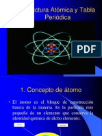 Estructura Atomica y Tabla Periodica