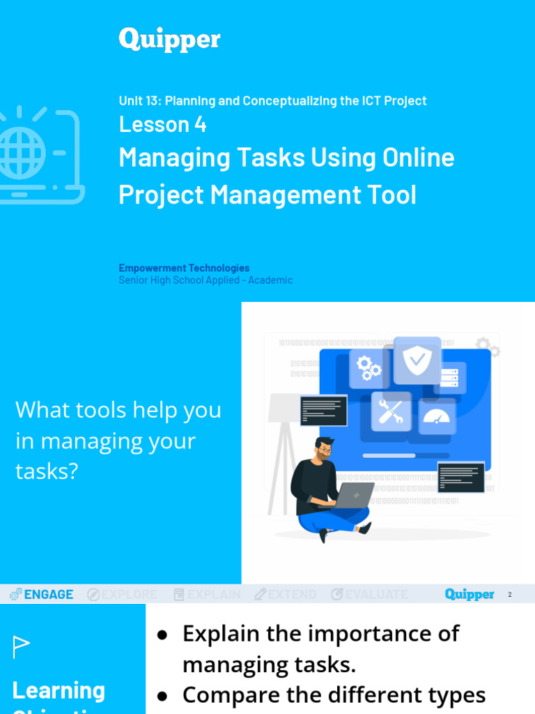 Group 3 - Managing Tasks Using Online Project Management Tool | PDF ...