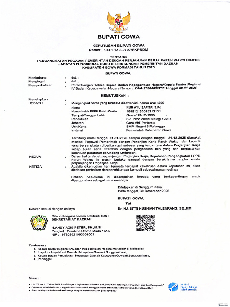 SK PPPK | PDF