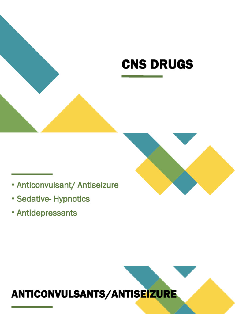 6 Central Nervous System Drugs | PDF | Antidepressant | Selective ...