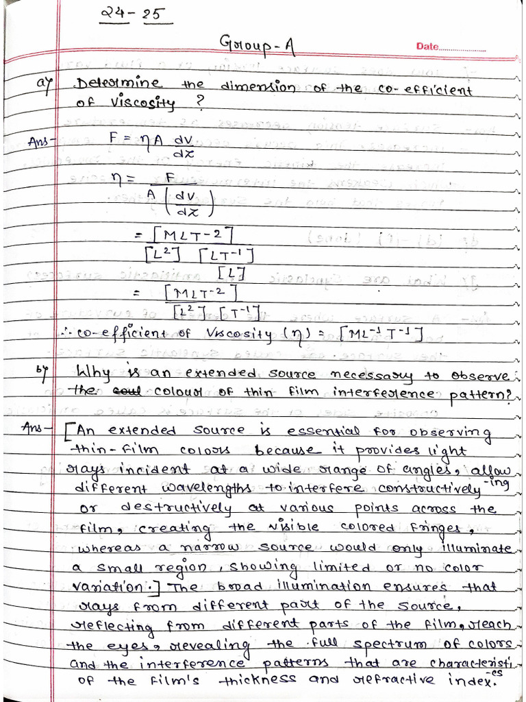 Physics Pyq 24-25 | PDF