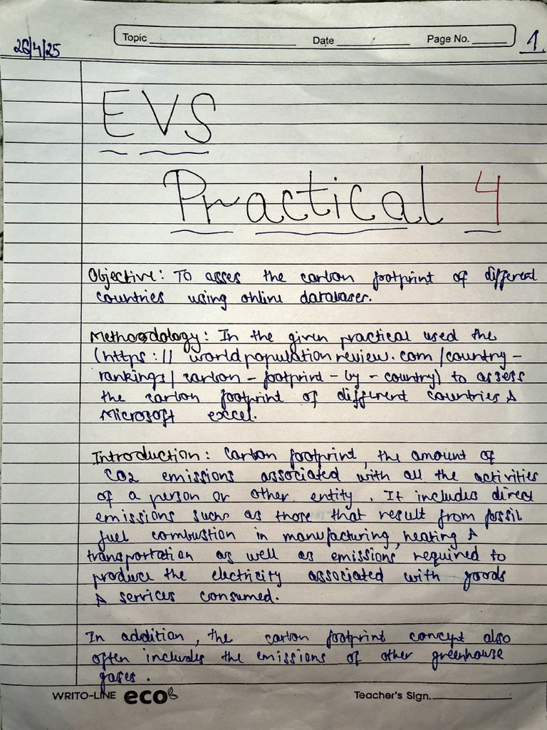 0283 Rishyt Dutta Evs Practical 4 | PDF