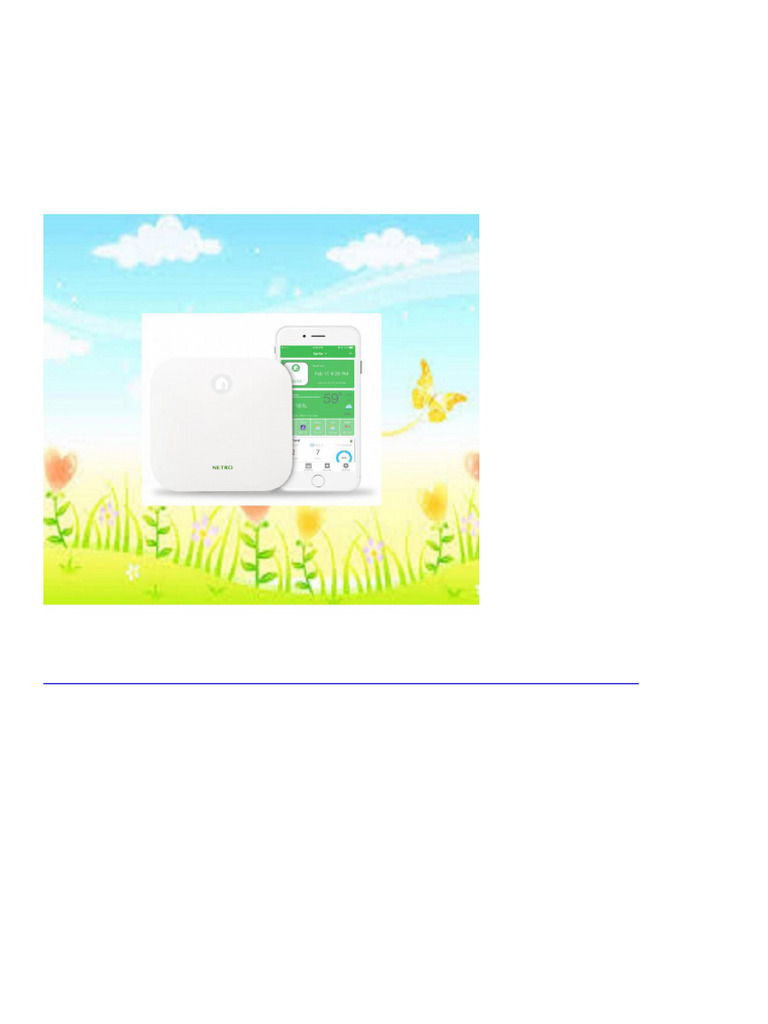 4438 Netro Smart-Sprinkler-Controller Wireless-LAN Wetter Aware Remote ...