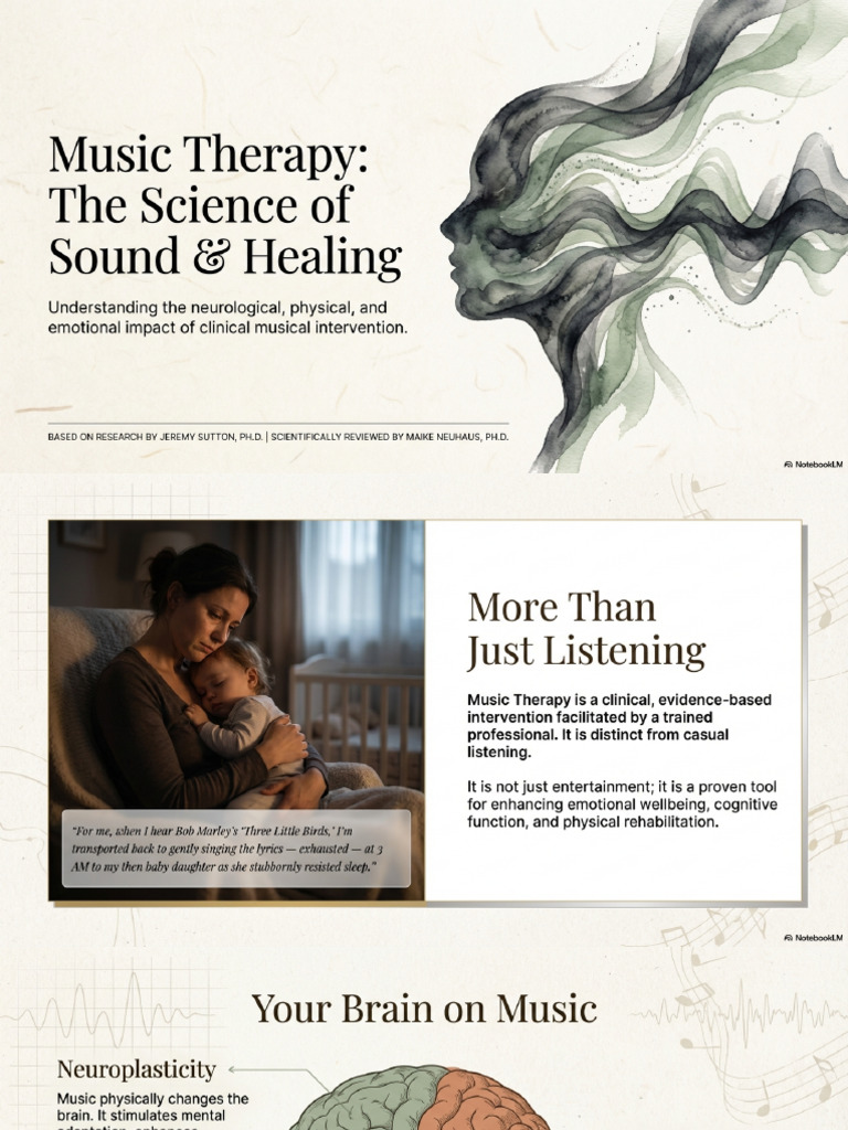 Music Therapy Science Sound and Healing | PDF