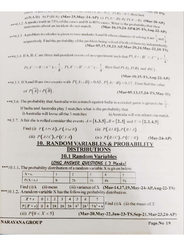 Math P&C | PDF