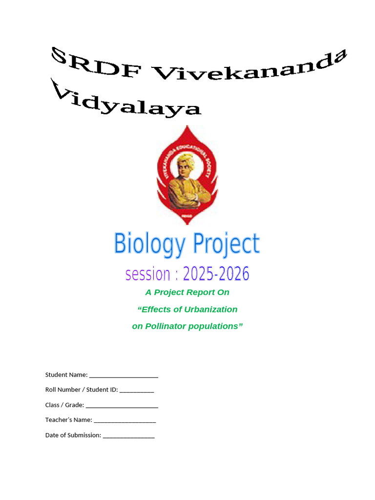 Science School Project | PDF | Pollinators | Bees