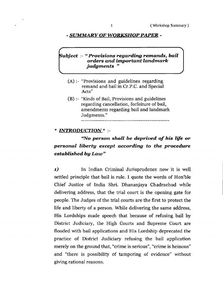 Summary On Criminal Topic | PDF