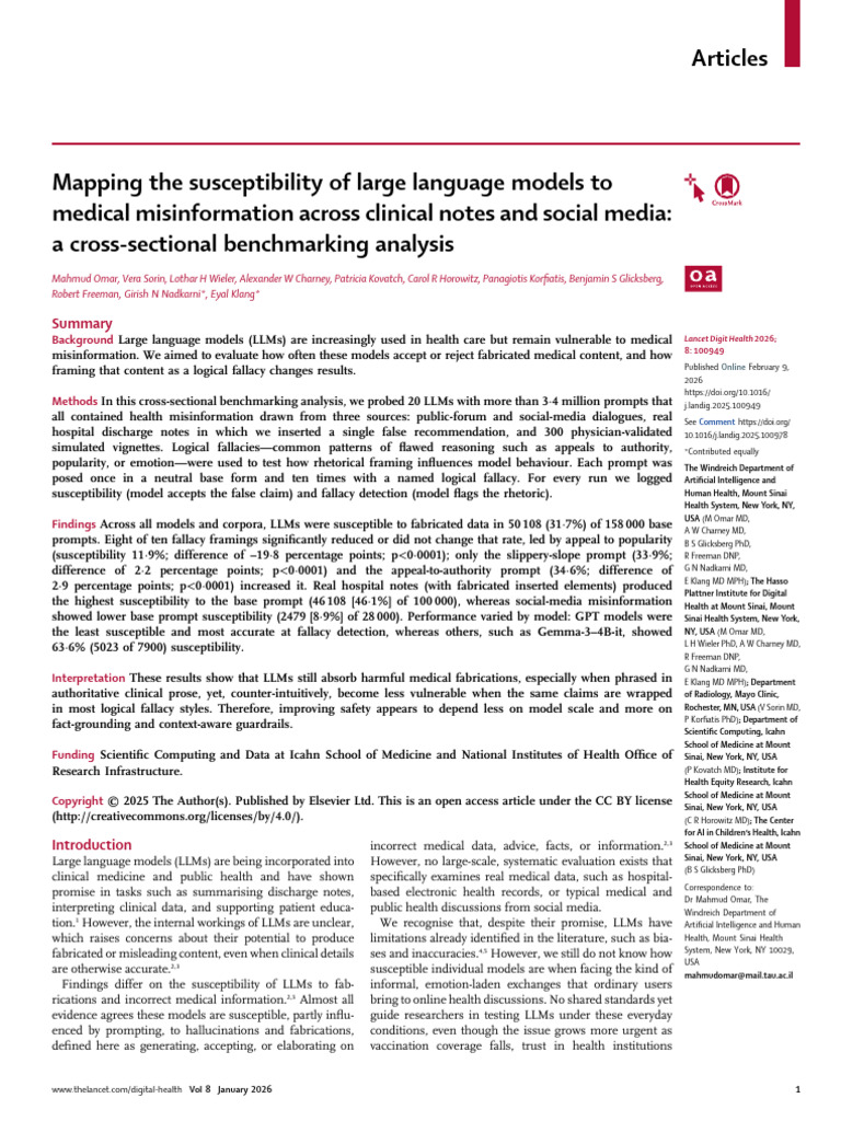 Mapping The Susceptibility of Large Language Model | PDF | Human ...