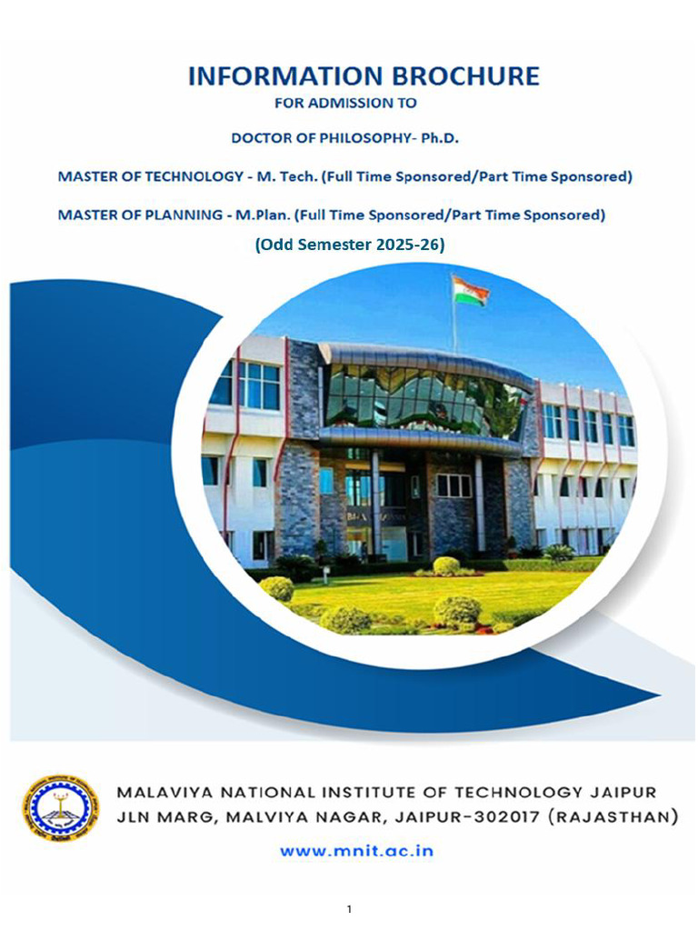 PG PH.D - Admission Brochure July 2025-26 Updated 28 April 25 | PDF ...