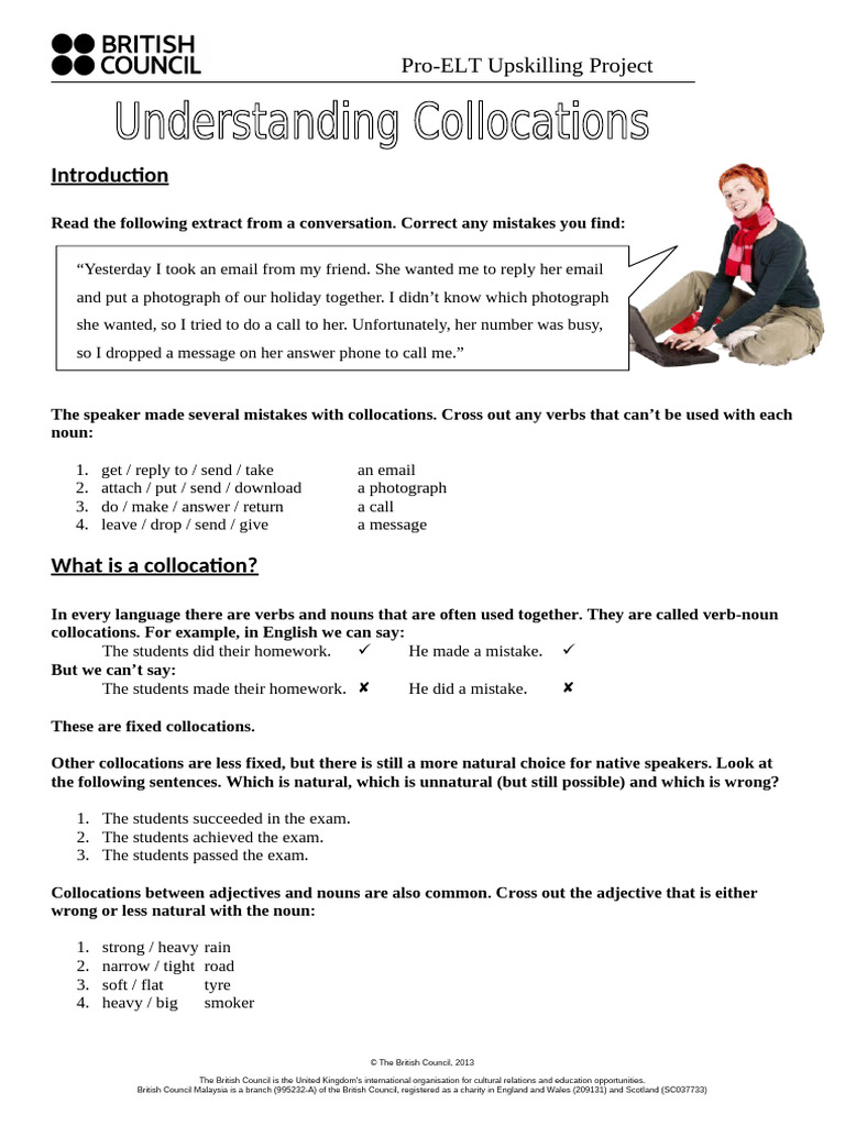 Understanding Collocations W-S | PDF | English Language | Adjective