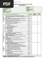 Grade 6 Curriculum Coverage Tool 2026 | PDF | Shape | Rectangle