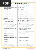 Grade 4 Mathematics Term 2 Guide | PDF | Multiplication | Educational ...