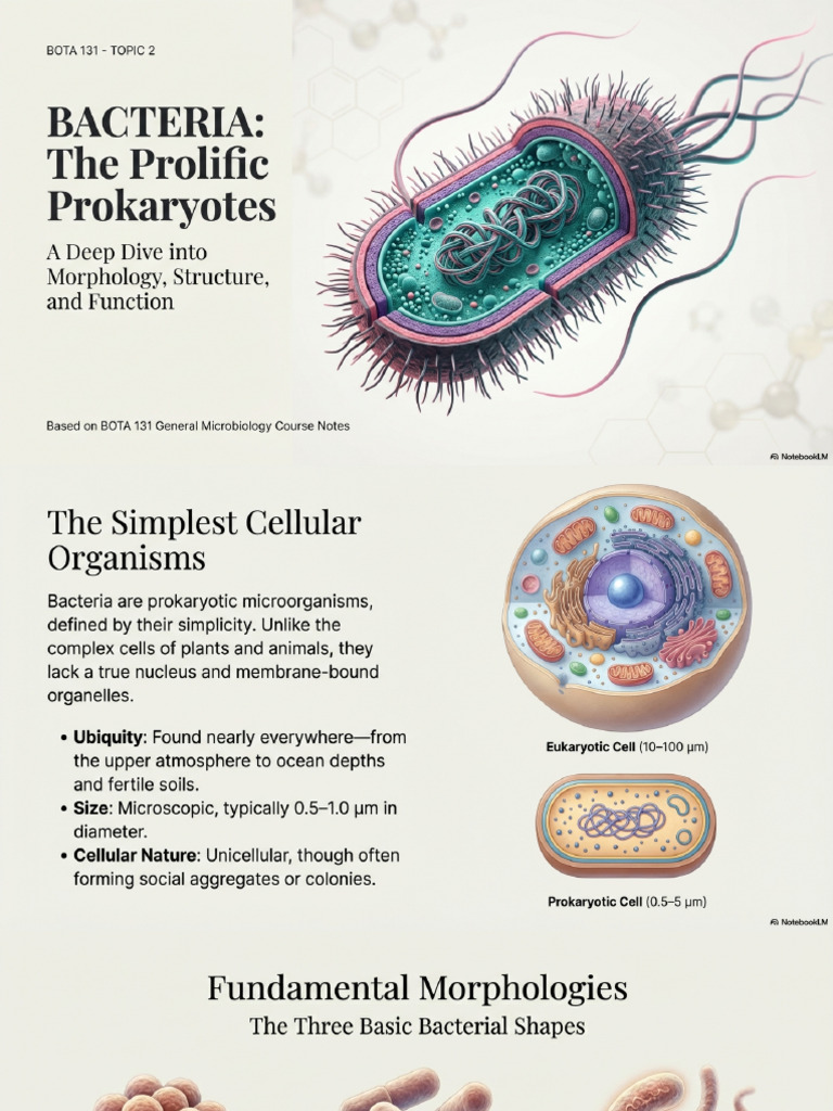 Bacteria Structure Function and Diversity | PDF