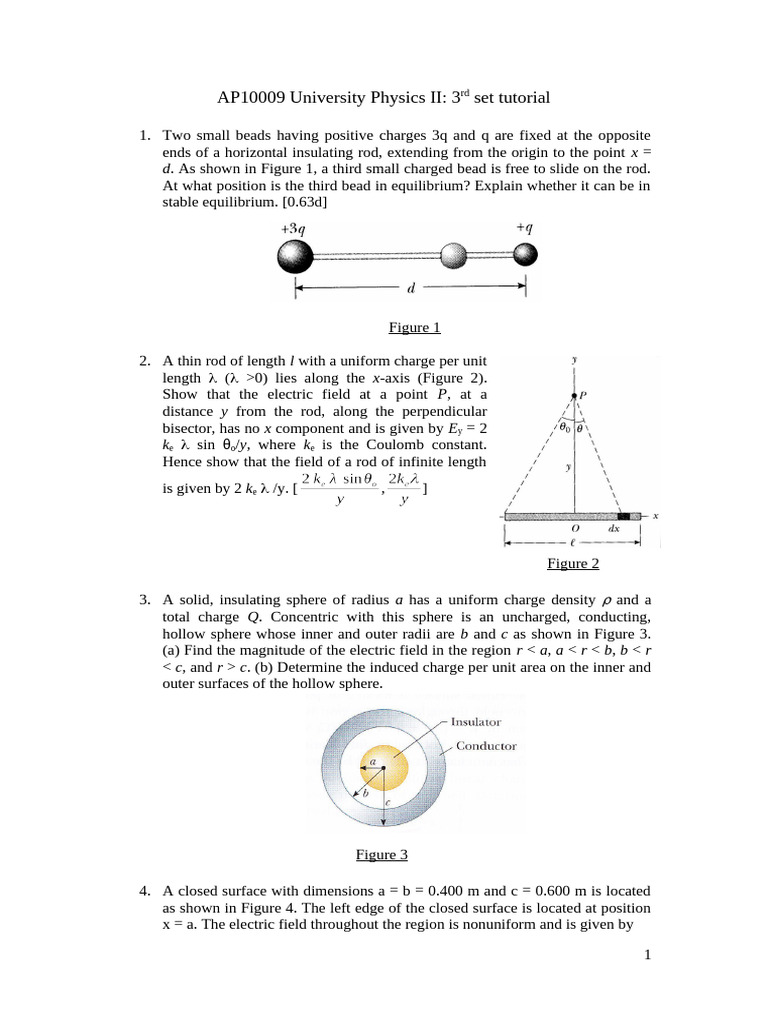 3rd Set Tutorial Questions | PDF